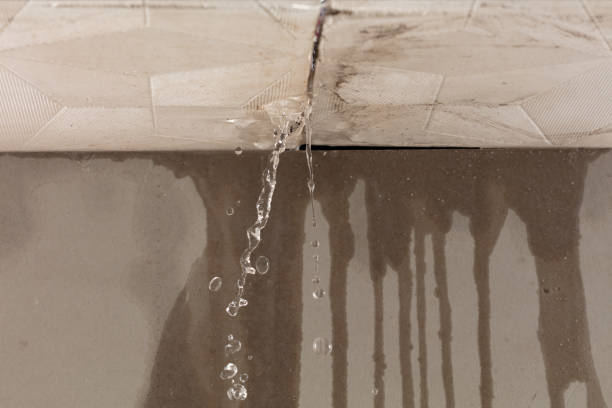 Professional Burst Pipe Cleanup technician working in Saltillo, TN